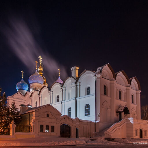 На Новый Год в Казань. Ночные краски.