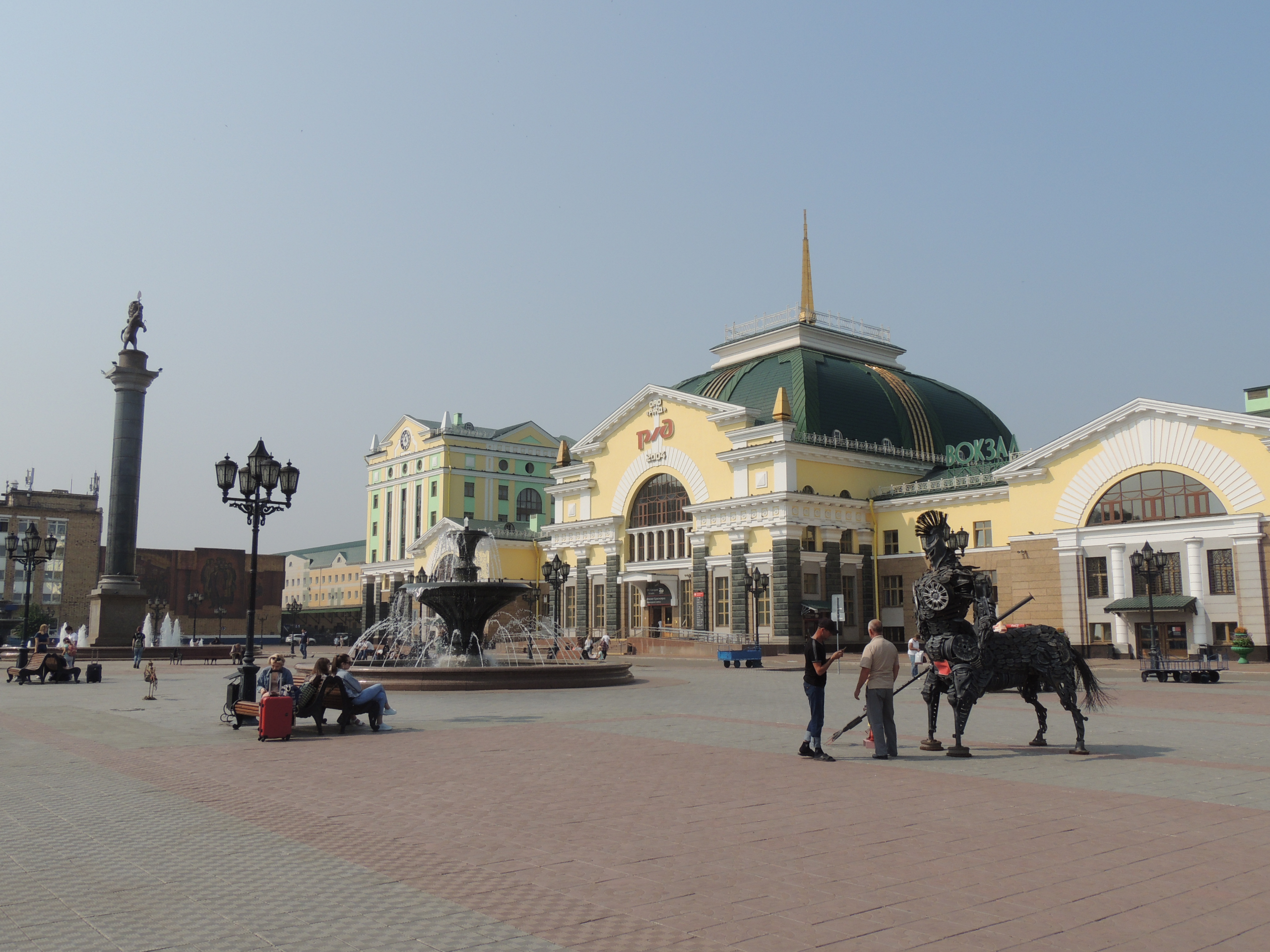 Центр Красноярска. Часть 1: улица Маркса