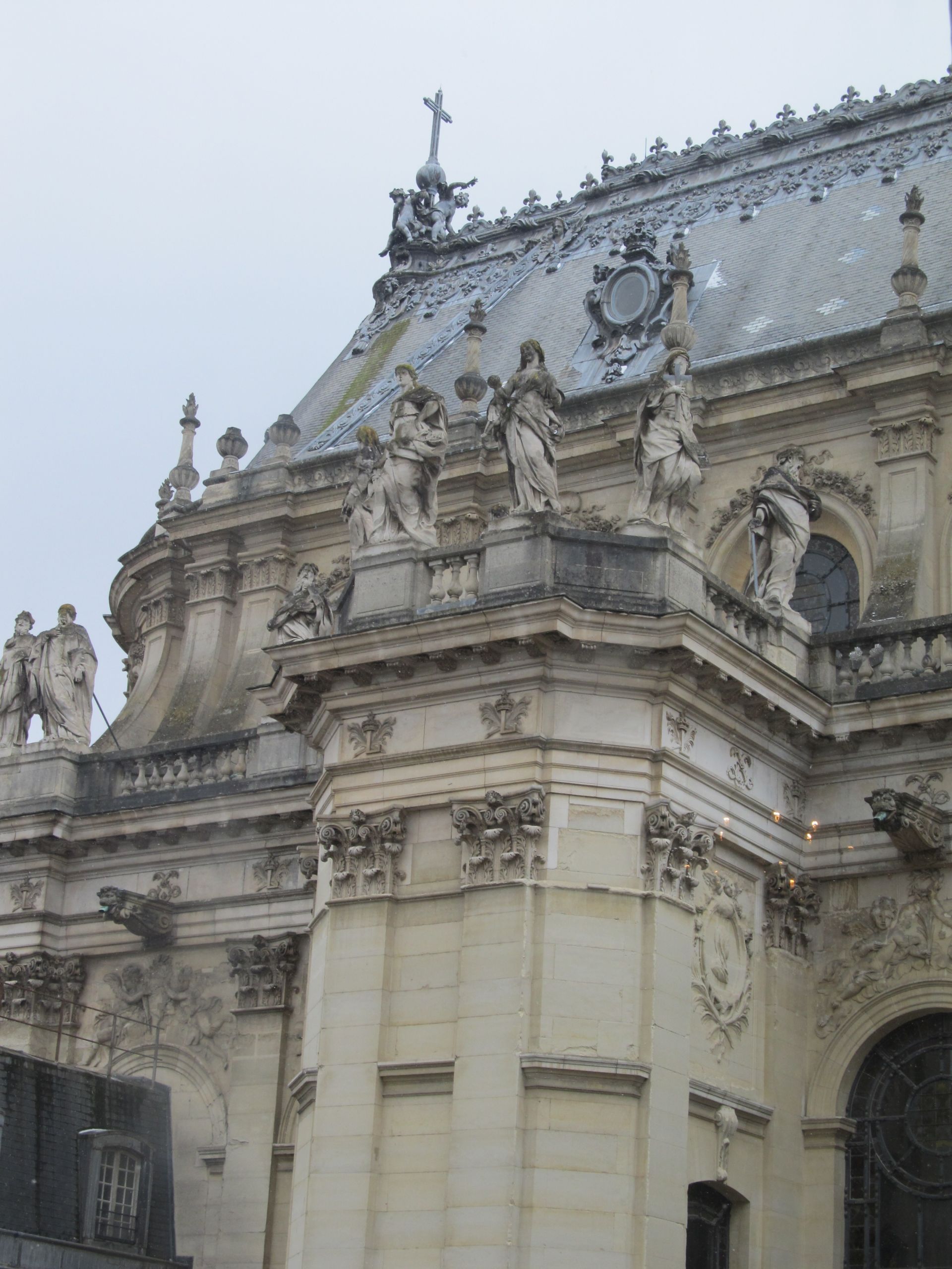 Зимний и скучный Версаль