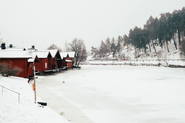 Зимняя прогулка по&nbsp;финскому городку Порвоо