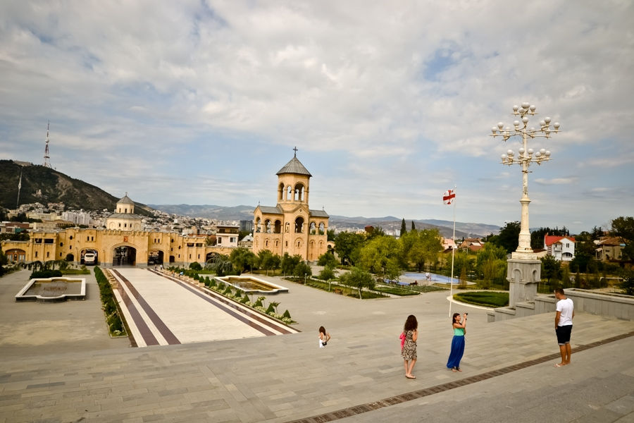 Тбилиси. Цминда Самеба или Собор Святой Троицы